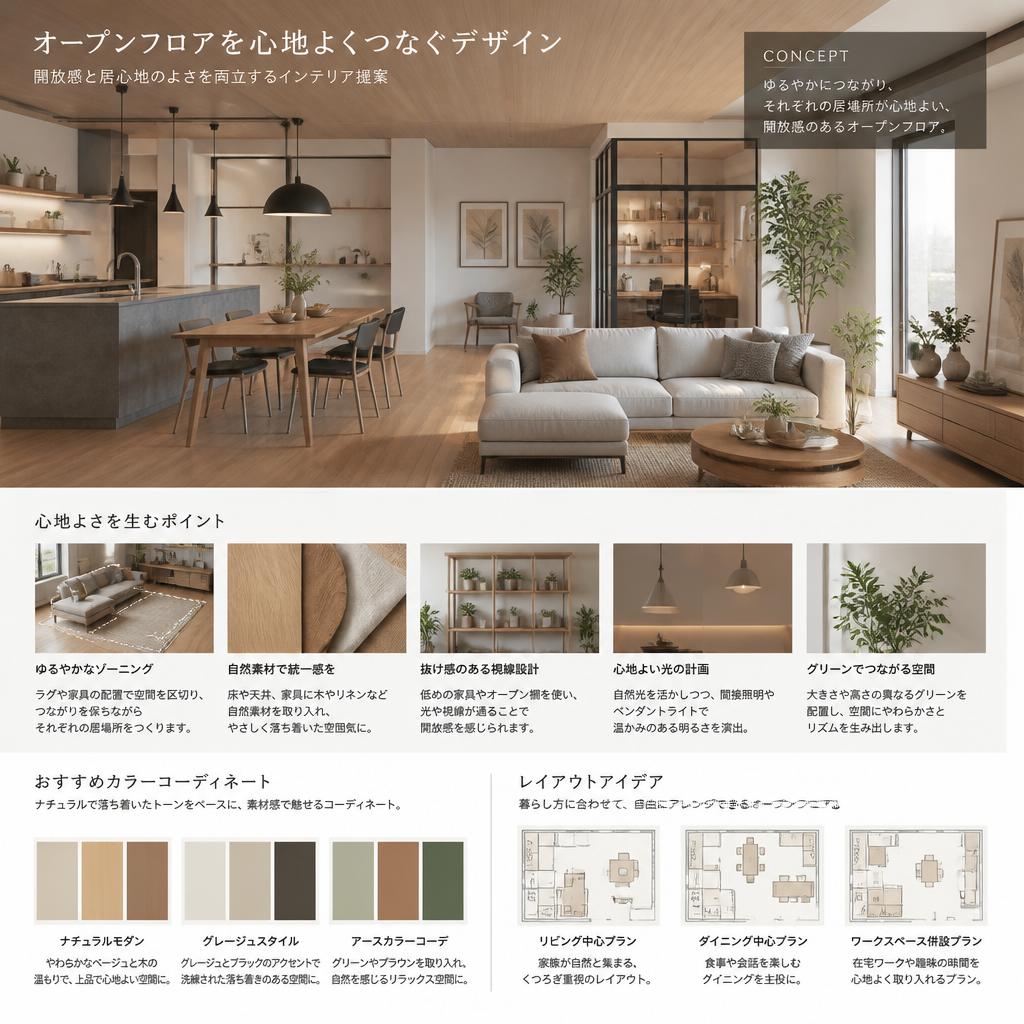 快適なデザインのアイデア
