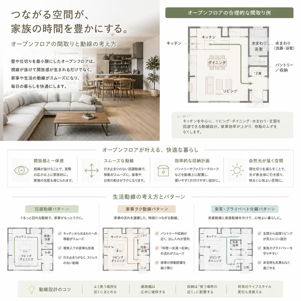 暮らしやすさを追求した間取り